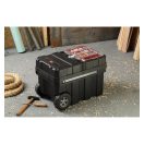 Keter kerekes mesterláda MASTERLOADER szerszámosláda gurulós Piros/Szürke/Fekete 220244/237787