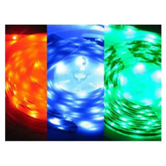   V-TAC SKU-2155 RGB Led szalag IP65 5050 60 led/m 9,6W/m 840lm/m 12V DC 10mm 5m/ tekercs