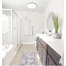 Em LED Fiori mennyezeti lámpa kerek 12W 1200lm IP44 4000k természetes fény ZM1120 3év garancia