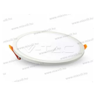   V-TAC SKU-4942 Led panel kerek 29W IP20 6500K 2800lm 200mm tápegységgel V-TAC