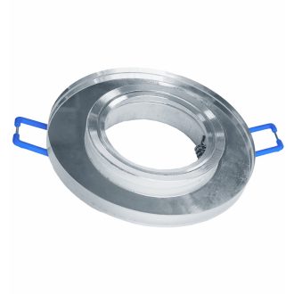   OMU Lighting SPB-GU10-IP20-S-KFGA üveg fém kerek süllyesztett fix spot keret tükör GU10/MR16 IP