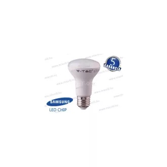   V-TAC SKU-142 LED lámpa E27 spot R63 8W 4000K 570lm IP20 120° vil.szög Samsung Chip 5 Év Garancia A+