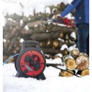 20m kábeldob kültéri fagyásálló hőálló hosszabbító 3x2+F dugalj 2 USB aljzat lámpával IP44 P08620W