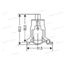 Hensel KKL 25 összekötő kapocs 1 pólusú 25mm2 (2600014)