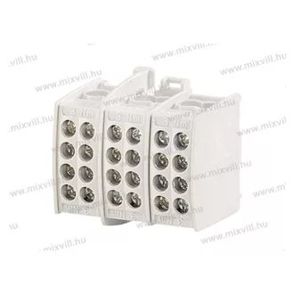   HENSEL KKL 34 fővezetéki elágazó kapocs 4x1,5-25mm2, 3 pólusú 2600135