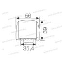 HENSEL KKL 48 fővezetéki elágazó kapocs 1 Pólusú 25mm2 2600136