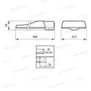 Philips Core-Line Malaga LED közvilágítási közútil lámpatest 81W BRP102 110/740 910925865345