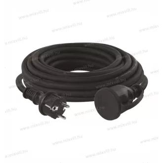   Emos P01810R hosszabbító 10m IP44 Gumi H07RN-F3 G 3x2,5mm 16A