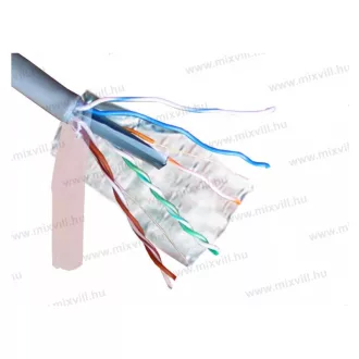   FTP CAT6 4x2xAWG23 LSOH/LSHF adatátviteli réz vezeték Draka 500m/dob 500m/tekercs