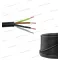 H05VV-F 4x1,5 fekete 500V MT 100m/tekercs