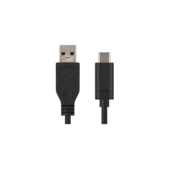   Emos SM7021BL Töltő- és adatkábel USB-A 3.0 / USB-C 3.1, 1 m, fekete
