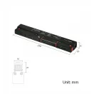 WZ-CX2010048N 100W mágneses lámpa tápegység teljesítmény-meghajtó sínes lámpához