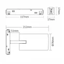 MiBoxer MS5-25B-RF 25W RGB+CCT mágneses spotlámpa 2.4GHz