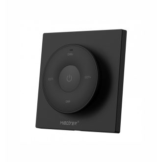   Miboxer K2 mini 2.4GHz RF fekete vezeték nélküli távirányító CCT és fényerő szabályzó