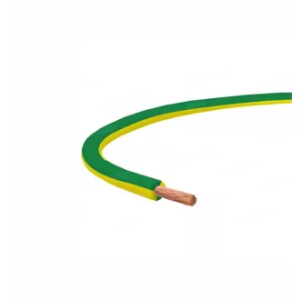 MKH 1x0,5 zöld-sárga H05V-K 100m/ tekercs