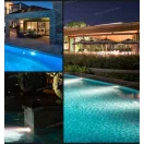 Mi-Light MiBoxer LED medence lámpa 24V SYS rendszerbe 15W IP68 színes RGB+CCT SYS-RW1