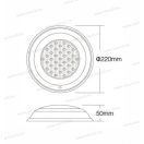 Mi-Light MiBoxer LED medencelámpa 433MHz LoRa falra szerelhető 15W falon kívüli IP68 RGB+CCT UW01