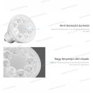 Mi-Light FUT103 MiBoxer RGB+CCT színes LED spot izzó szabályozható GU10 4W állítható fényerő 2,4GHz