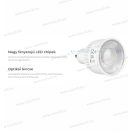Mi-Light FUT106 MiBoxer RGB+CCT színes spot LED izzó szabályozható GU10 6W állítható fényerő 2,4GHz