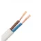 MTL H03VVH2-F 2x0,75 mm² PVC szigetelésű kábel fehér, sodrott lapos hajlékony rézvezeték