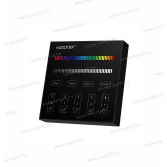   Mi-Light B3B MiBoxer Group Control csoport zónavezérlő fali távirányító, szabályzó fekete, mágneses