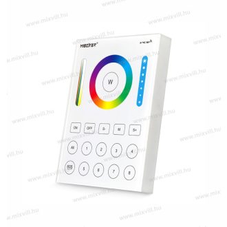   Mi-Light B8 Miboxer Group Control fali 8 zónás távirányító feényerő, színhőmérséklet szín szabályzó