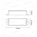 Mi-Light FUT035M MiBoxer Group Control zóna vezérlő 2 az 1-ben DIM+CCT