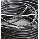 H05VV-F 3x0,75 fekete 500V MT kábel