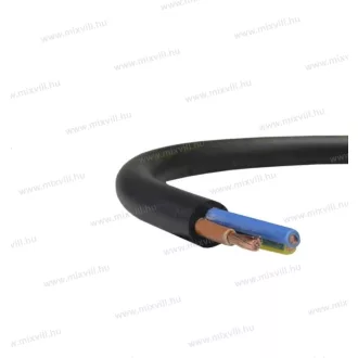 H05VV-F 3x1,5 fekete 500V MT