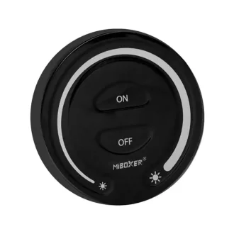   Mi-Light FUT087B MiBoxer fekete érintőtávirányító fényerőszabályzó DIM