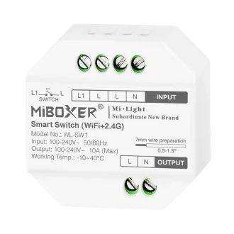   Mi-Light WL-SW1 MiBoxer Smartlife Switch Okoskapcsoló Tuya WiFi+2,4G RF kapcsoló
