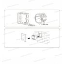 Mi-Light WL-SW1 MiBoxer Smartlife Switch Okoskapcsoló Tuya WiFi+2,4G RF kapcsoló