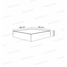 Mi-Light B0B MiBoxer Group Control csoport fali fekete távirányító DIM+RGB+CCT