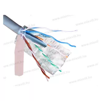   FTP CAT5e 4x2xAWG24 adatátviteli vezeték tömör réz KELine 305m/ tekercs