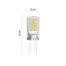 LED izzó G9 4W 470lm 4000K természetes fehér 3 év garancia Emos ZQ9545