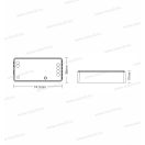 MiBoxer Group Control zóna vezérlő 2 az 1-ben DIM+CCT FUT035S, mini LED vezérlő