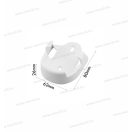 Mi-Light MiBoxer Group Control távirányítóhoz fekete fali tartó FUT099B