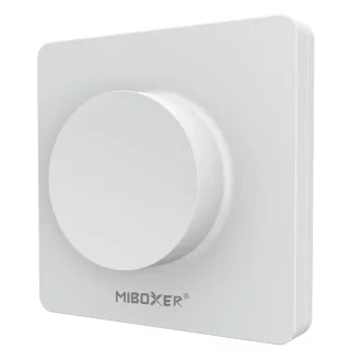   Mi-Light K1 MiBoxer nyomógombos és tekerőgombos kapcsolópanel LED fehér távirányító