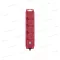 Emos P14251 Hosszabbító 5 m 4 aljzat kapcsolós fekete-piros gumi-neoprén H07RN-F 3x1,5 mm2
