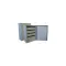 MBSZ-86 104 modulos szekrény MB-800x600x250-es 4x26 modul