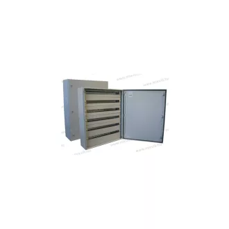   MBSZ-108 222 modulos fém elosztószekrény 6x37 modul IP66, IK10