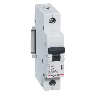 LEGRAND 419136 RX3 kismegszakító 1P B16 6000A BIC