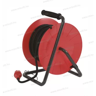   EMOS kábeldob 3x2.5mm2 gumikábellel, 4x2+F aljzat, 25m, IP44, P19625