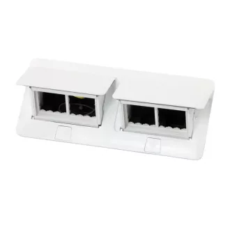 Legrand 654004 Pop-up doboz, üres, 8 modulos, fehér