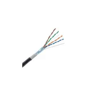   Keline KE300S24OUT FTP kábel CAT.5E 1Gigabit 300MHz 4x2xAWG24 közvetlenül földbe kültéri UV áll 500m