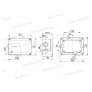 ELO-150A Műanyag doboz IP67 150x110x70mm átlátszó tetővel