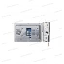 Digitális videó kaputelefon szett ezüst színű 2 vezetékes 7" kijelző H3010