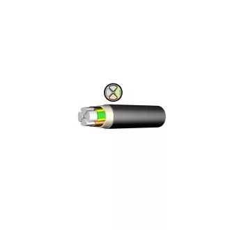 E-AYY 4x25 földkábel 0,6/1kV fekete