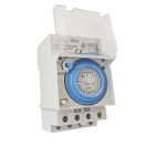 KO-6 Kapcsolóóra elektromechanikus napi 48 kapcsolás/nap 16A min. kapcsolás: 30perc