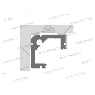 Kam Led Alu profil LL-07 hez rögzítő fül 134070 MLL-05